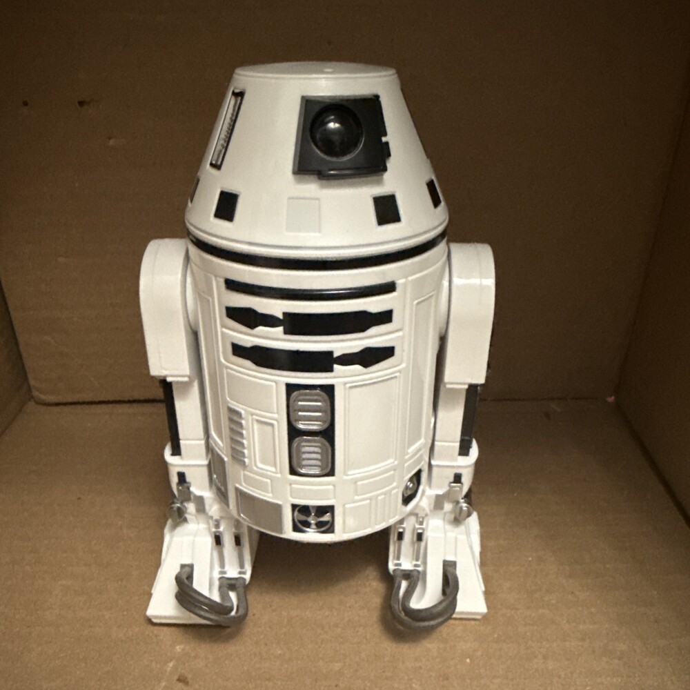 Star Wars 7” Droid R0-4LO (12 Inch scale) Black & White Astromech FORCE AWAKENS